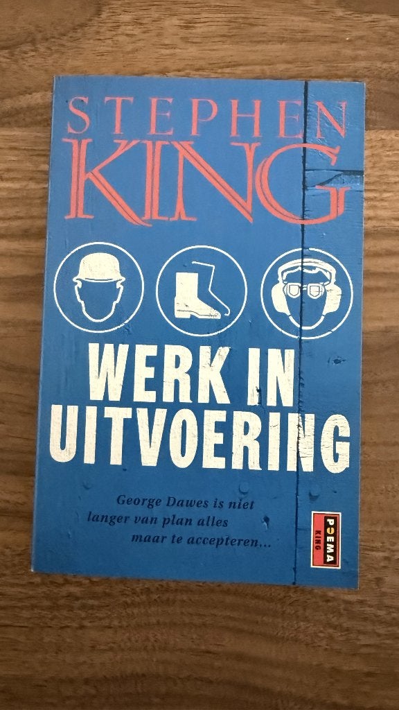 Werk in Uitvoering - Stephen King, Boeken, Stephen King, Ophalen of Verzenden, Zo goed als nieuw, Nederland