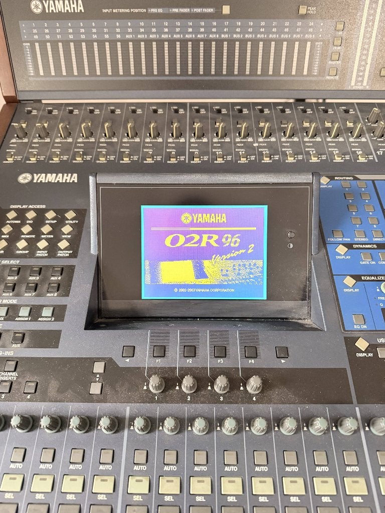 Yamaha 02R96 V2 Digitale Mengtafel incl.Meterbrug, Ophalen, Refurbished