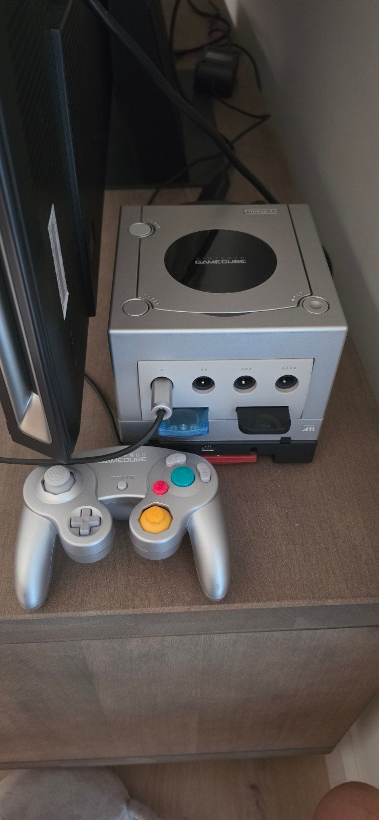 Nintendo gamecube met gameboyplayer, Spelcomputers en Games, Spelcomputers | Nintendo GameCube, Ophalen of Verzenden, Met 1 controller