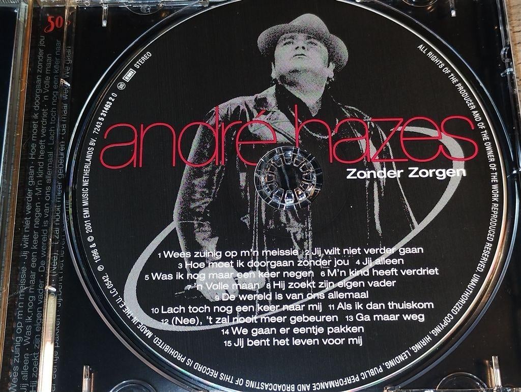 Andre Hazes - Zonder Zorgen [24 Bit], Ophalen of Verzenden, Zo goed als nieuw, Levenslied of Smartlap