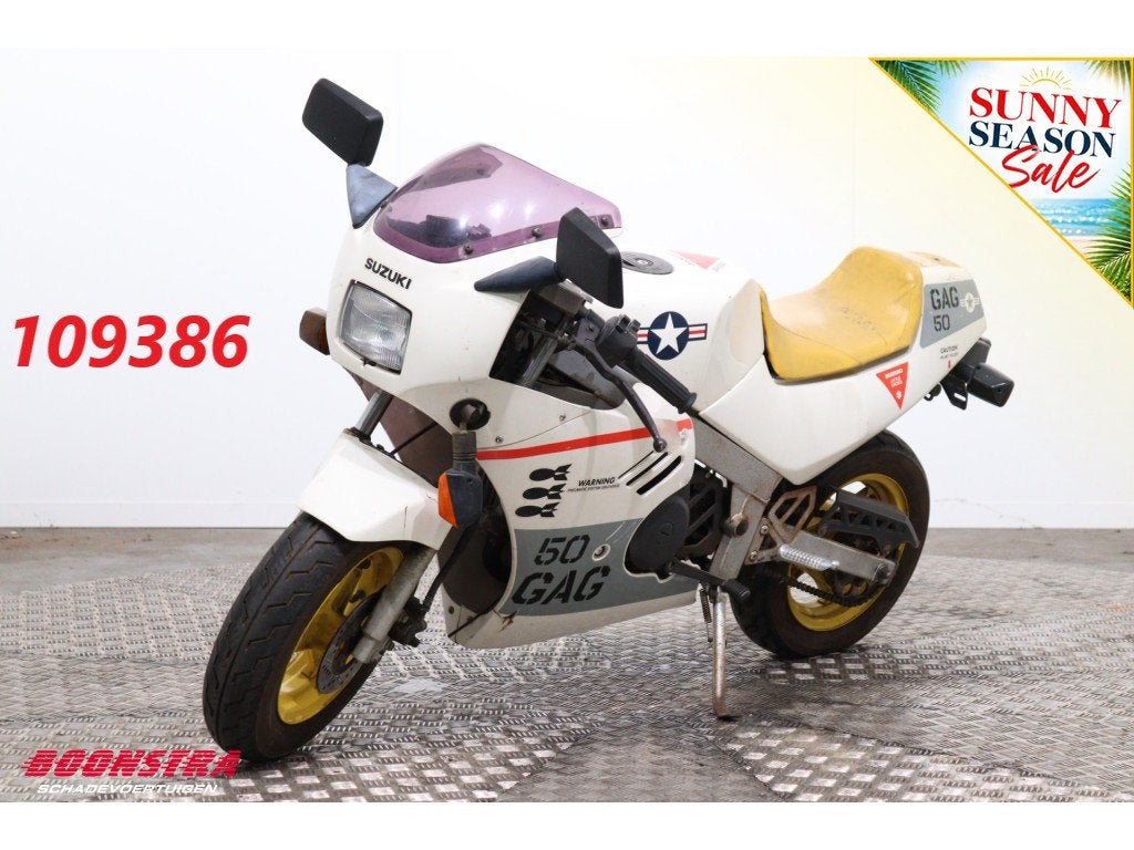 Suzuki Gag 50 Yoshimura (bj 1986), Overige merken, Dopplerlaan 4
9207HC  DRACHTEN, NL, Boonstra Schadevoertuigen, Sales@boonstraschadevoertuigen.nl