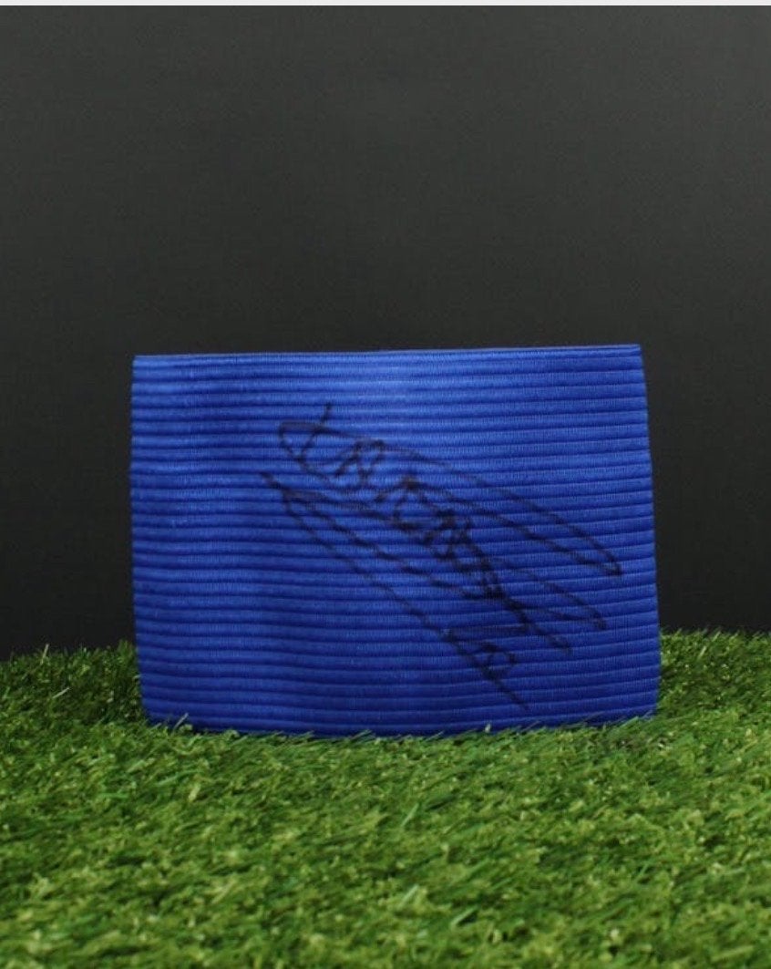 Gesigneerde matchworn aanvoerdersband Club Brugge, Ophalen of Verzenden, Nieuw, Clubaccessoires