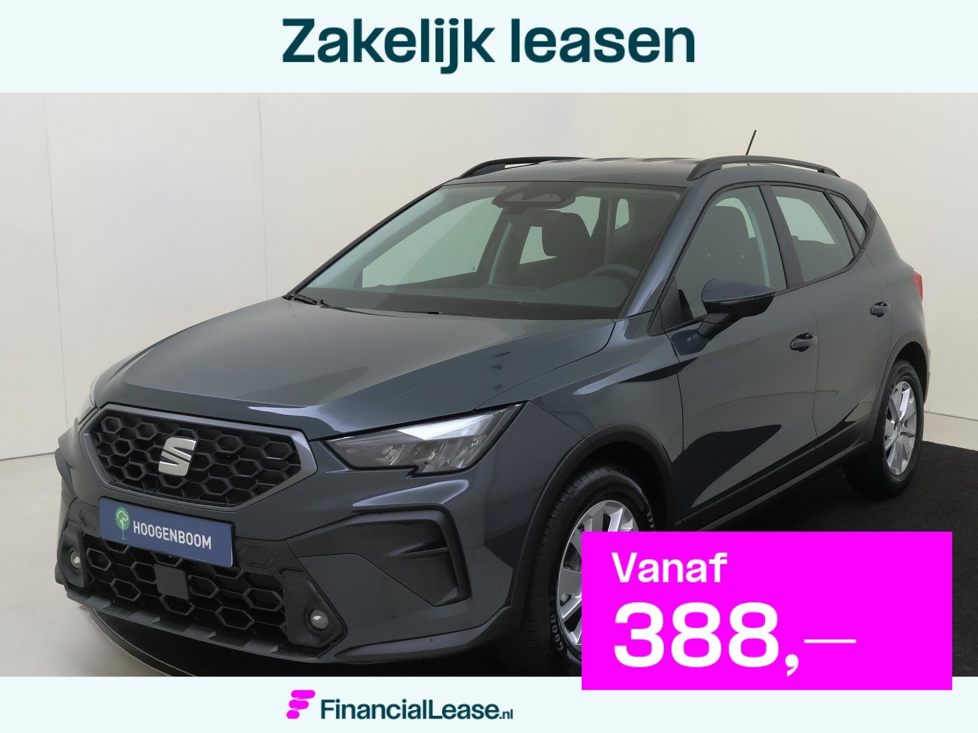 SEAT Arona 1.0 EcoTSI Reference, Voorwielaandrijving, Stof, 95 pk, Blauw