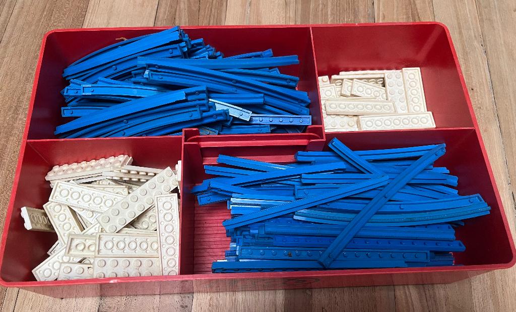 Lego treinrails en trafo, Ophalen, Gebruikt, Overige thema's, Lego