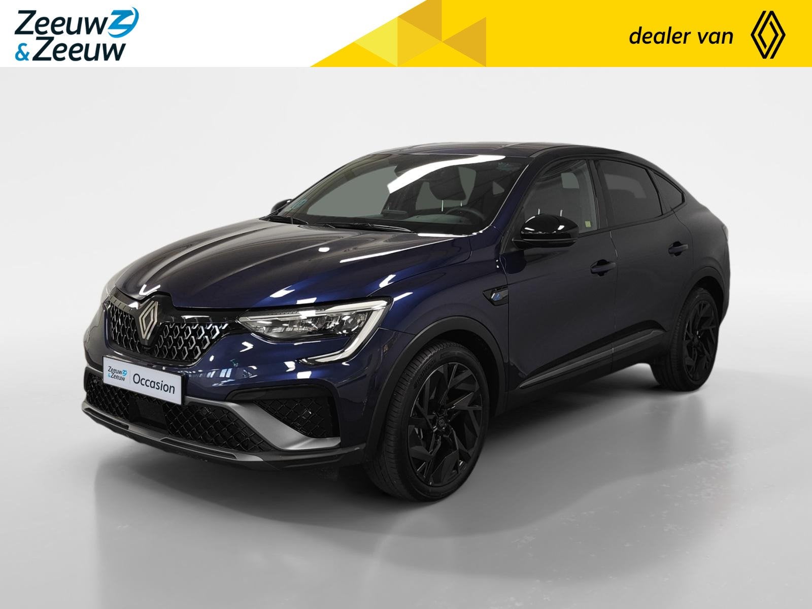 Renault Arkana 1.6 E-Tech full hybrid 145 esprit Alpine | Ca, Gebruikt, Blauw, Automatische klimaatregeling, Bedrijf