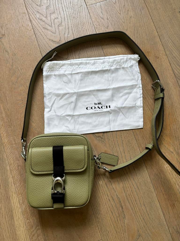 Coach Shoulder Bag, Sieraden, Tassen en Uiterlijk, Tassen | Damestassen, Ophalen of Verzenden, Nieuw, Groen, Schoudertasje