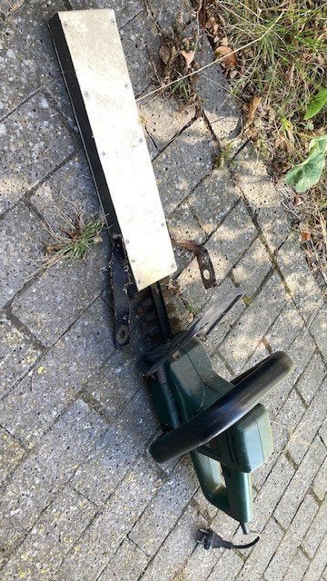 black & decker tuinschaar beschermer (plus schaar), Ophalen of Verzenden, Gebruikt, Elektrisch, Black & Decker