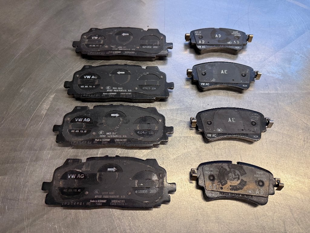 Remblokken voor + achter Audi A6 C8 origineel Audi en ZGAN, Ophalen of Verzenden, Nieuw, Audi