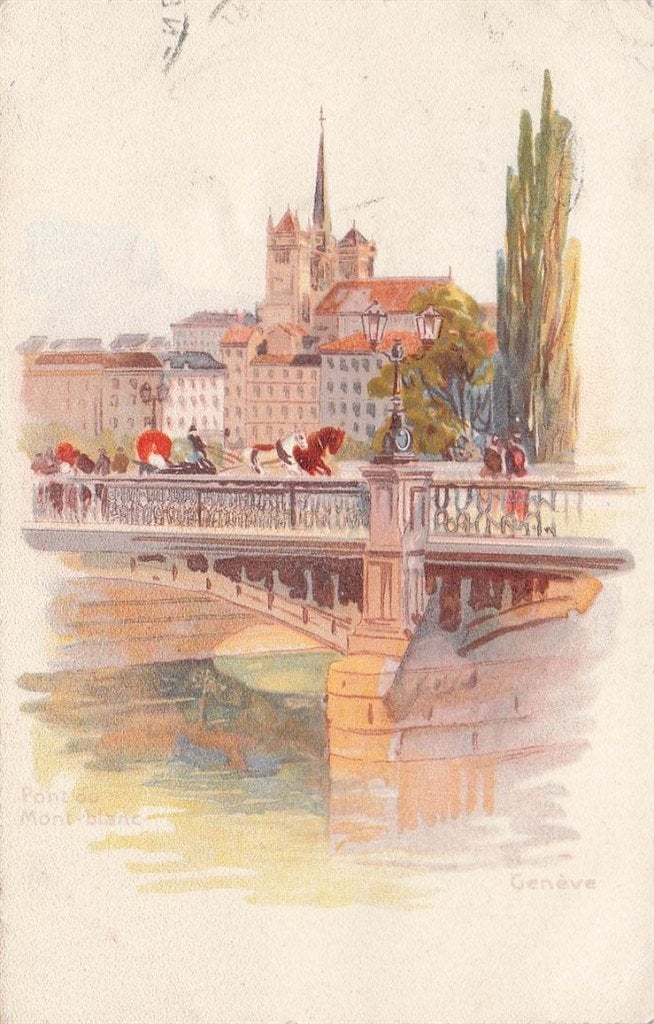 702-305-019 Geneve, Verzenden, Voor 1920, Overig Europa