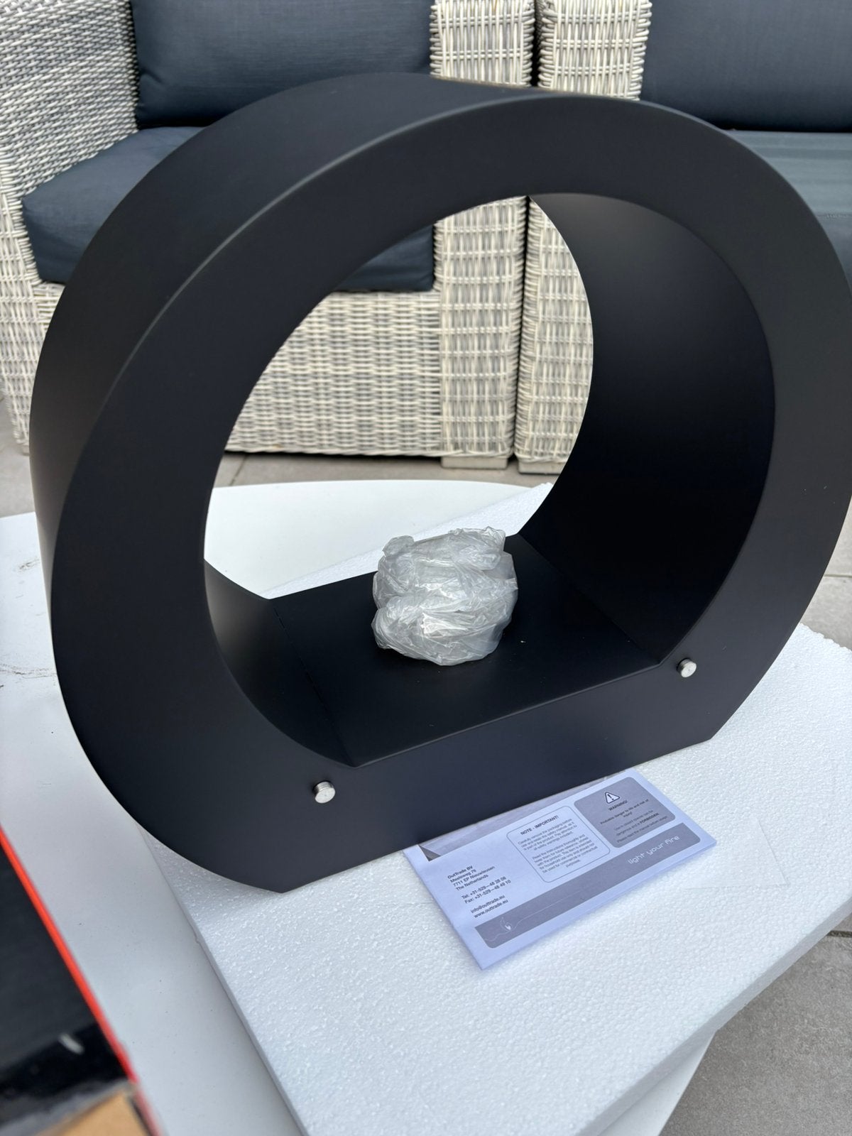 Bio ethanol fireplace voor buiten en binnen. Nieuw, Ophalen of Verzenden, Nieuw