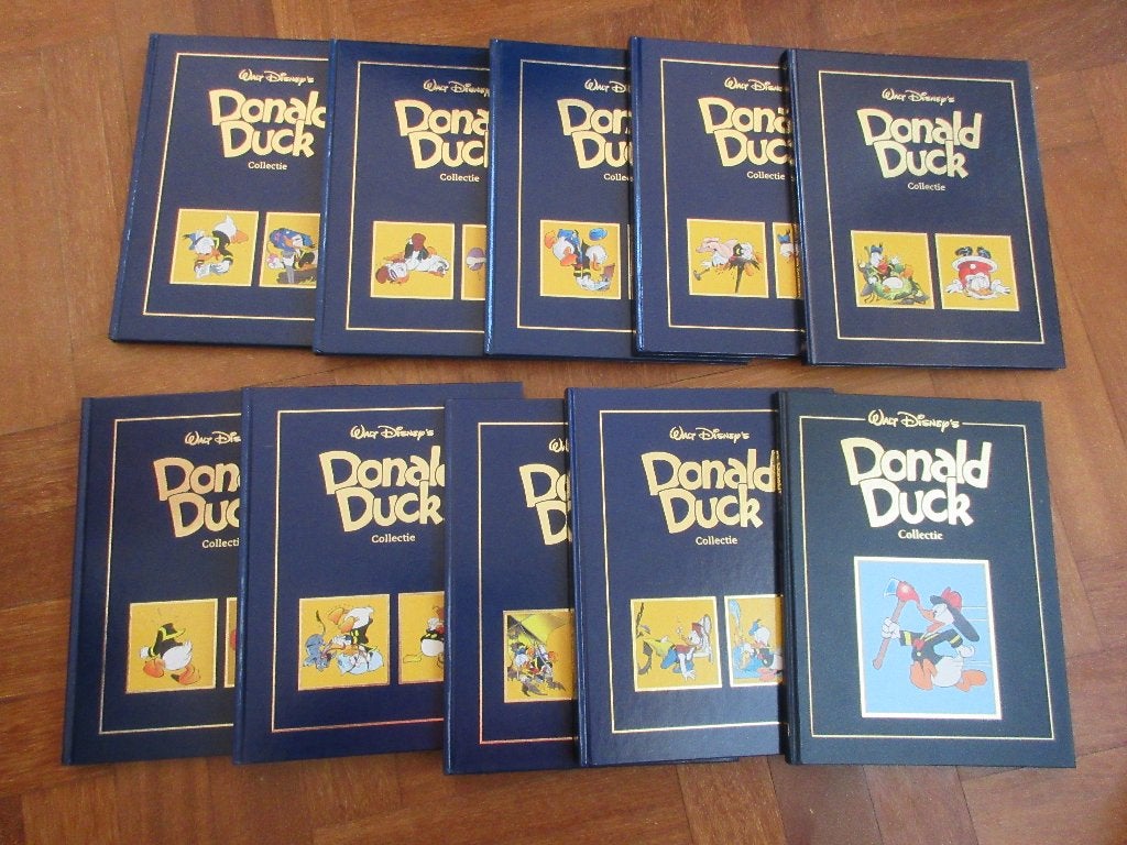 10 x Donald Duck collectie ( harde kaft ), Boeken, Ophalen of Verzenden, Gelezen, Fictie algemeen