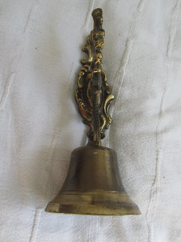 Koperen Bel voor aan de Wand, Antiek en Kunst, Antiek | Koper en Brons, Ophalen of Verzenden, Koper