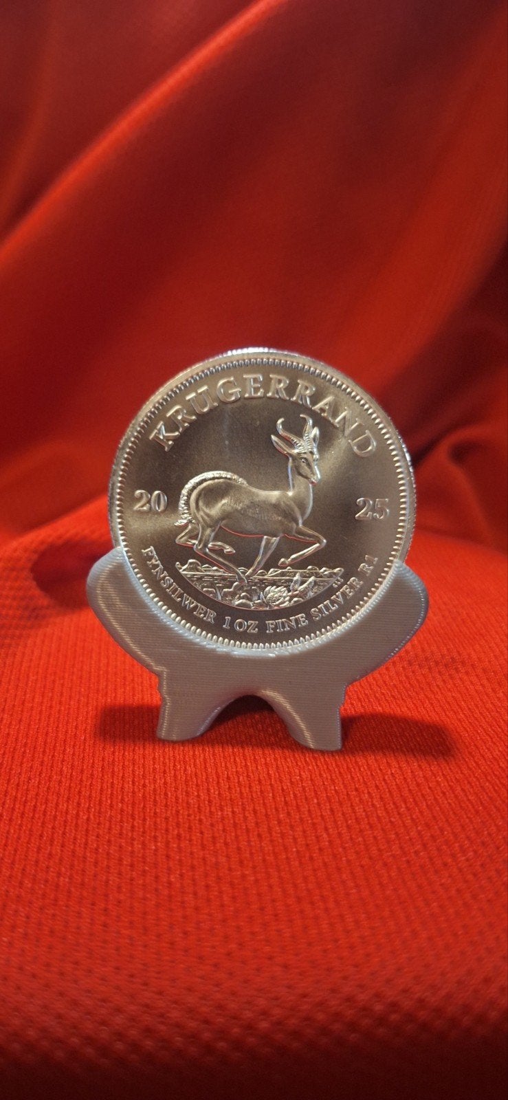 1oz Krugerrand 2025 puur Zilver 999.9, Verzenden, Zilver