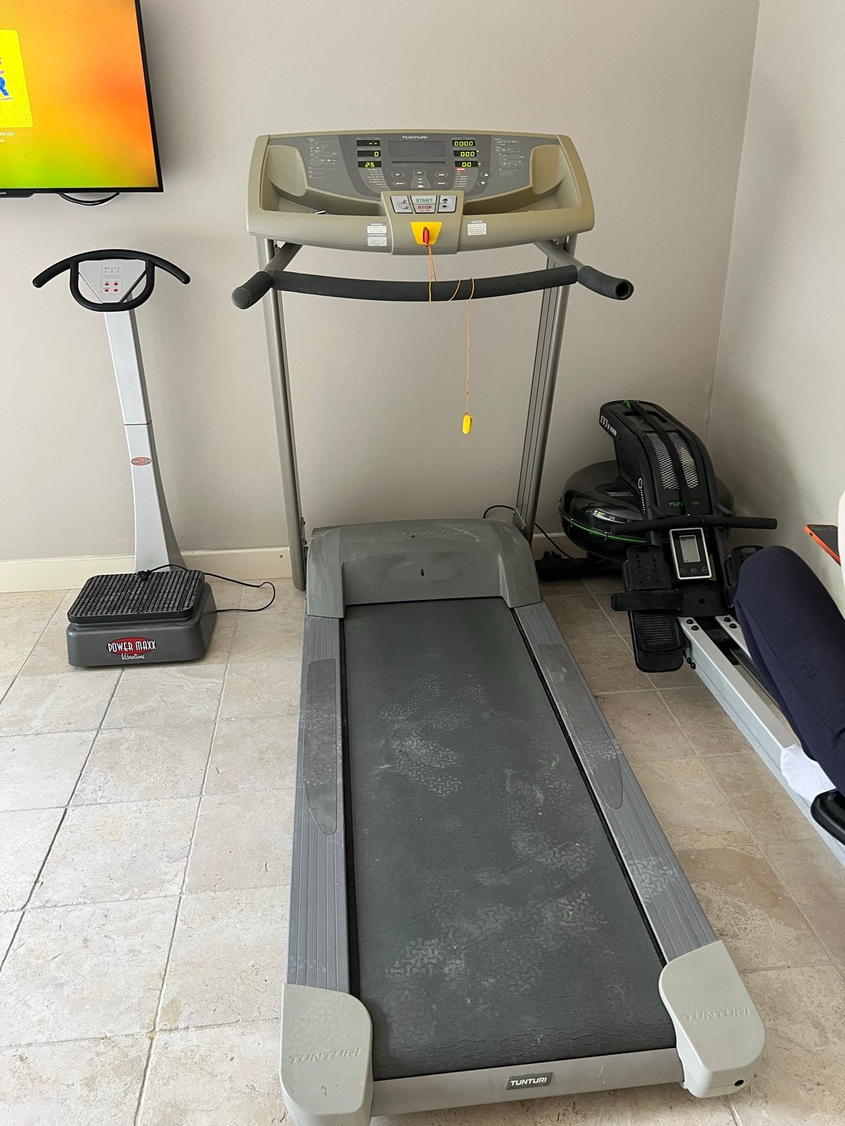 Tunturi Loopband T80, Sport en Fitness, Ophalen, Gebruikt, Metaal, Loopband
