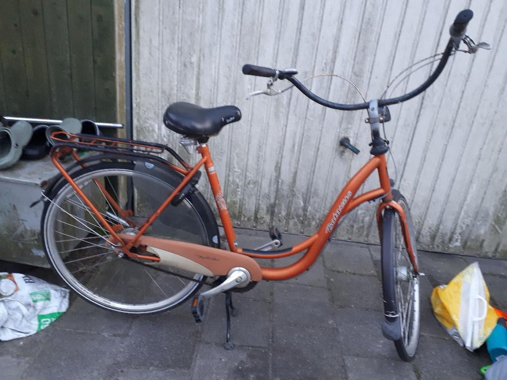 Damensfiets    lichte opknapper, Ophalen, 2 zitjes, Batavus, Versnellingen