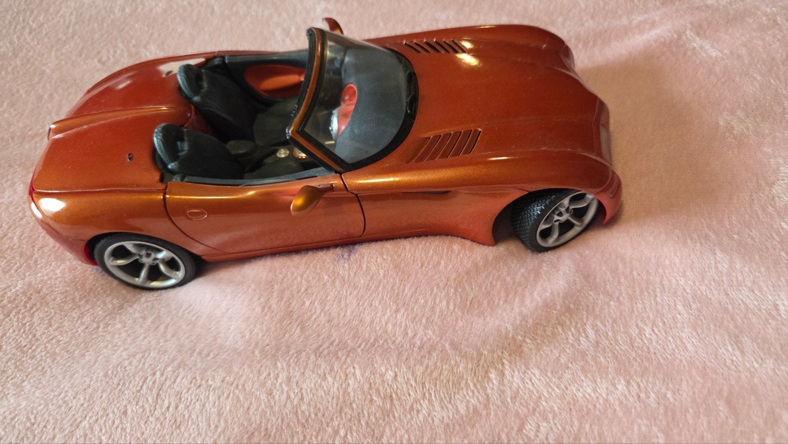 Oranje Dodge Viper Modelauto - Zo goed als nieuw, Verzenden, Zo goed als nieuw, Auto, Overige merken