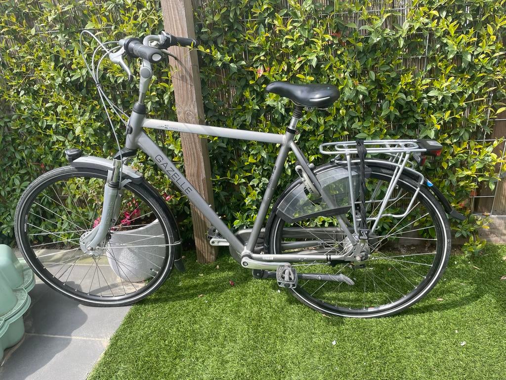 Gazelle Paris Plus Herenfiets 57 cm, Ophalen, Gebruikt, Versnellingen, 57 tot 61 cm