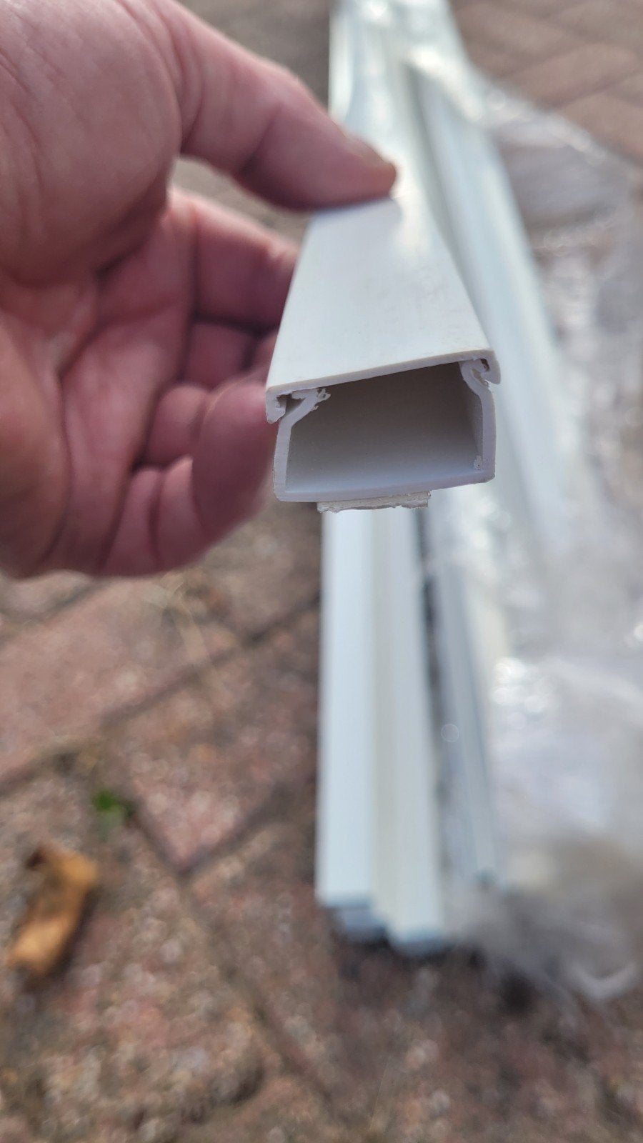 Witte kunststof kabelgoot LST 28x18, Ophalen of Verzenden, Nieuw, Overige merken, Overige typen