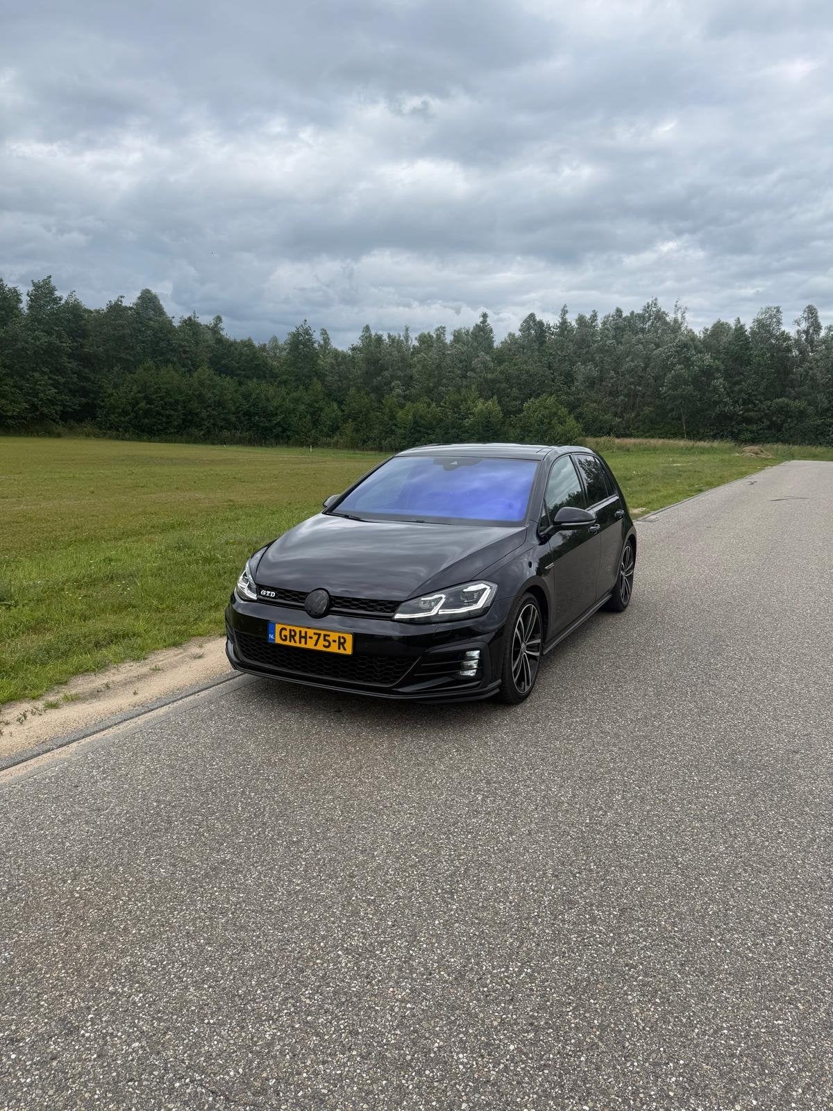 Volkswagen Golf 2.0 TDI 184pk 7-DSG 5D 2017 Zwart, Auto's, Euro 6, Zwart, Diesel, 1600 kg