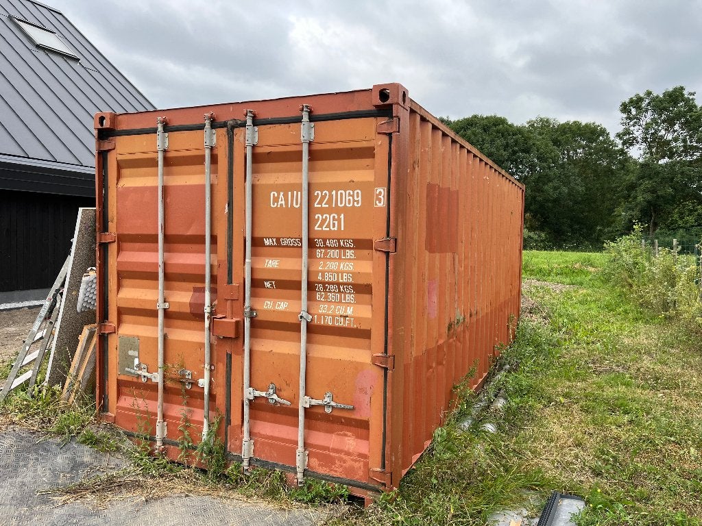 Zeecontainer 20ft, Ophalen