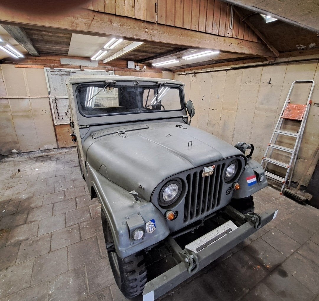 Nekaf M38A1 1956, Ophalen, Landmacht, Nederland