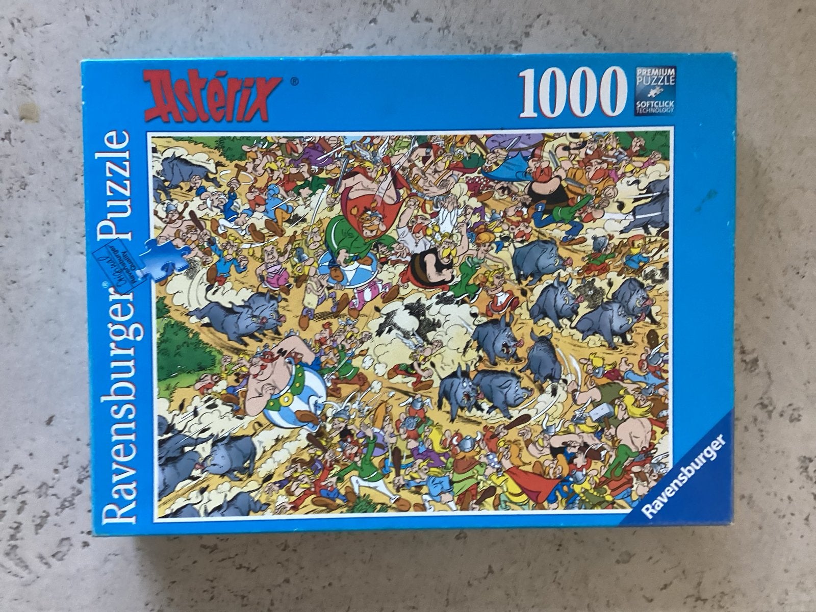 Ravensburger Asterix Legpuzzel 1000 stukjes, Ophalen, 500 t/m 1500 stukjes, Zo goed als nieuw, Legpuzzel