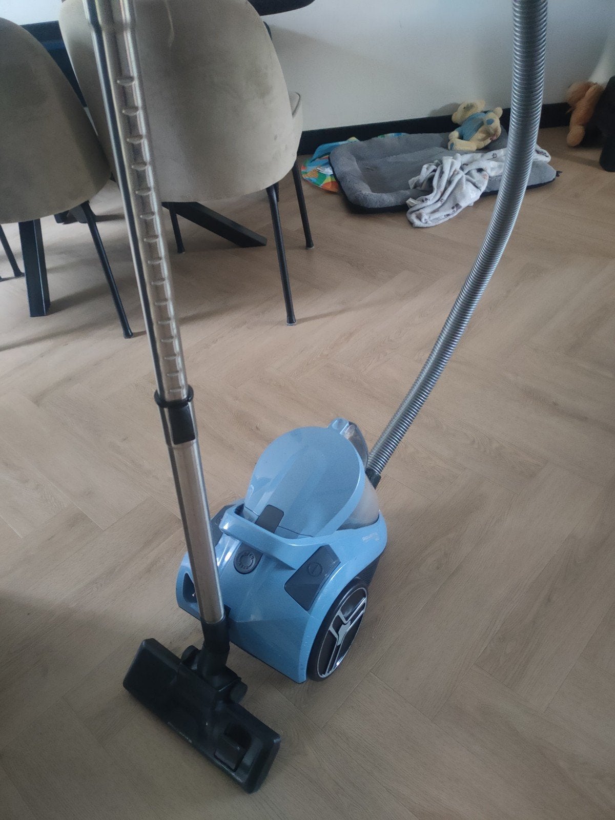 Rowenta Compact Power Cyclonic stofzuiger, Witgoed en Apparatuur, Stofzuigers, Gebruikt, Reservoir, Ophalen, Rowenta