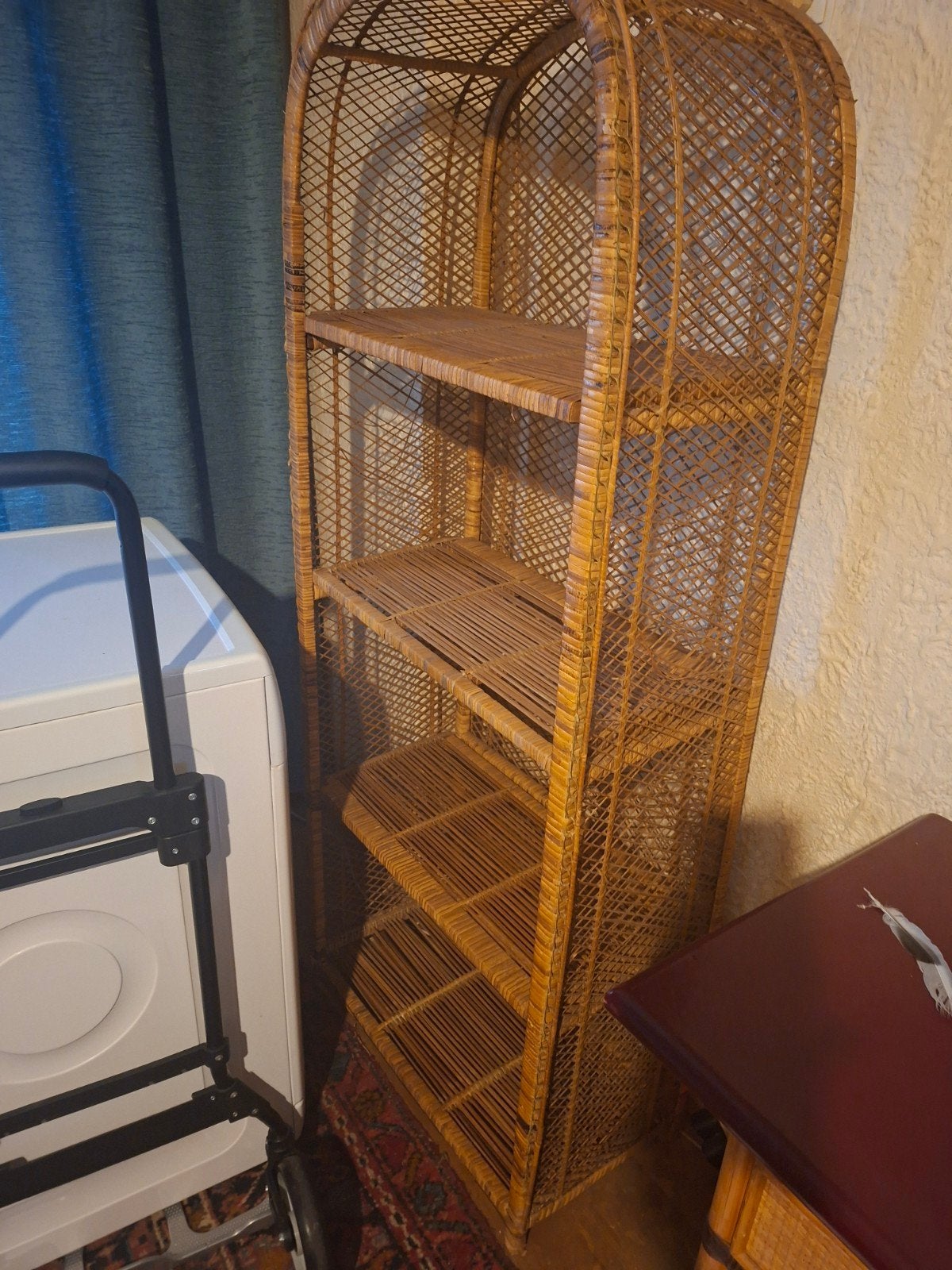 Vintage Kast, Ophalen, Met plank(en), Gebruikt, 50 tot 100 cm