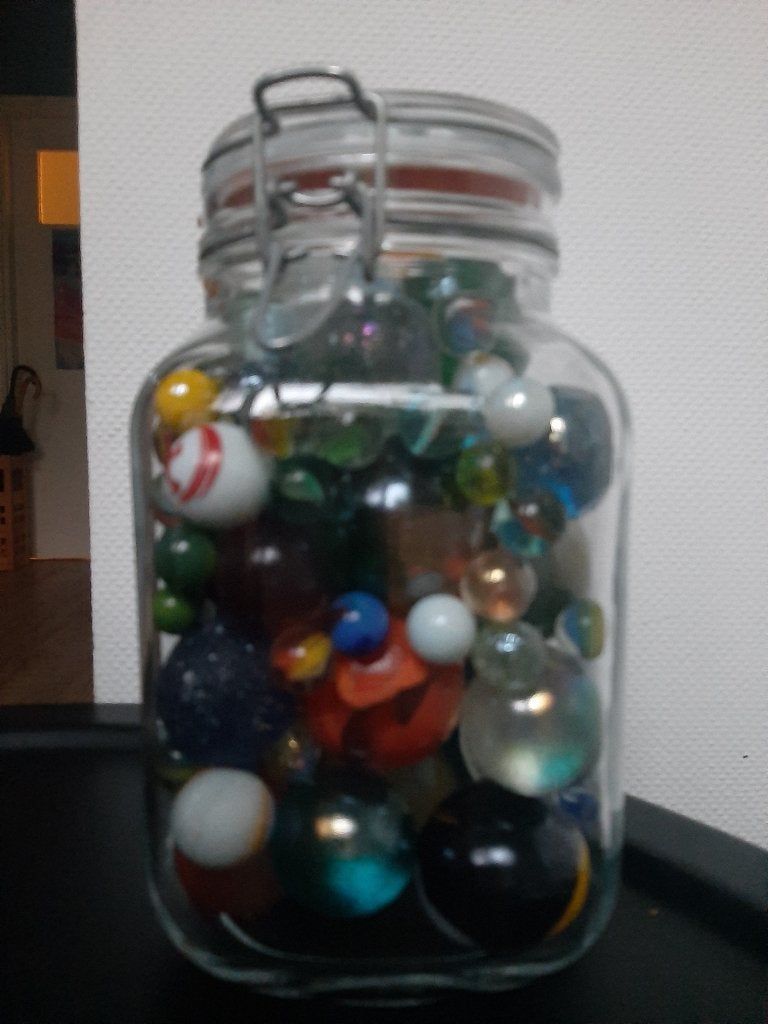 Knikkers voor uren speelplezier!, Ophalen, Gebruikt