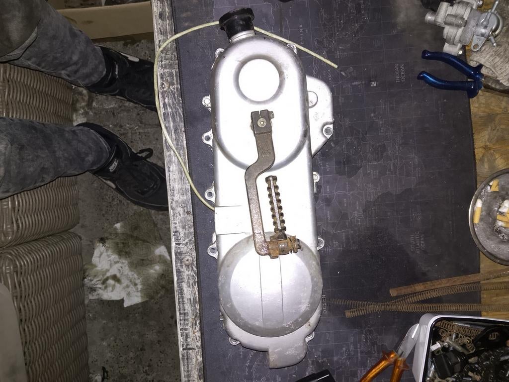Carterkap GY6 4T scooter met pickup en kickstartmechanisme, Ophalen of Verzenden, Gebruikt, Kap, Overige merken
