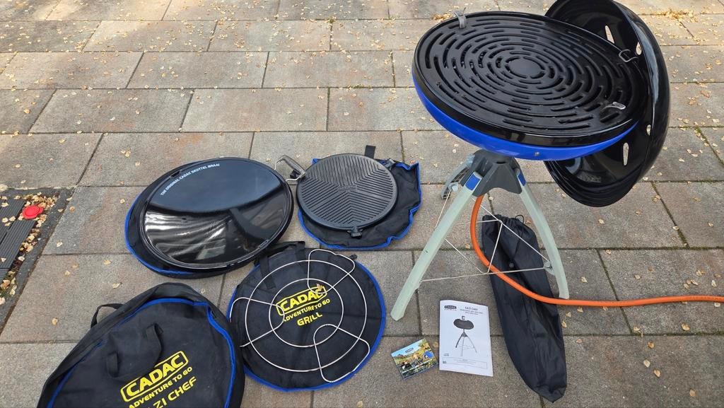 Cadac Adventure To Go Grill met diverse accessoires, Tuin en Terras, Gasbarbecues, Ophalen, Gebruikt, Cadac
