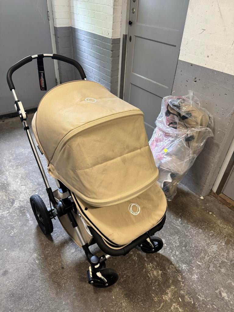 Bugaboo Cameleon 3 Beige, inclusief maxi cosi met adapter, Ophalen, Gebruikt, Bugaboo, Combiwagen