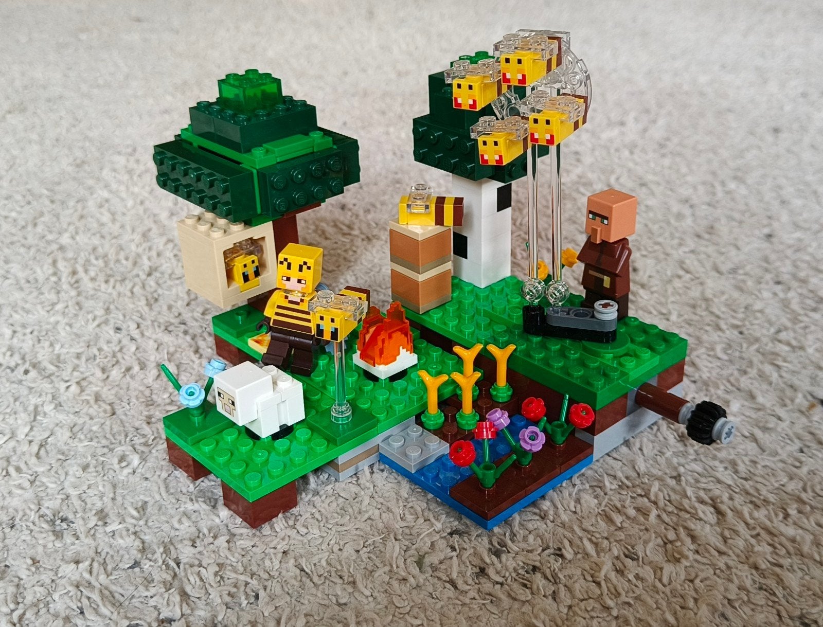 Lego Minecraft | 21165 | compleet, Minecraft, Lego, Ophalen of Verzenden, Zo goed als nieuw