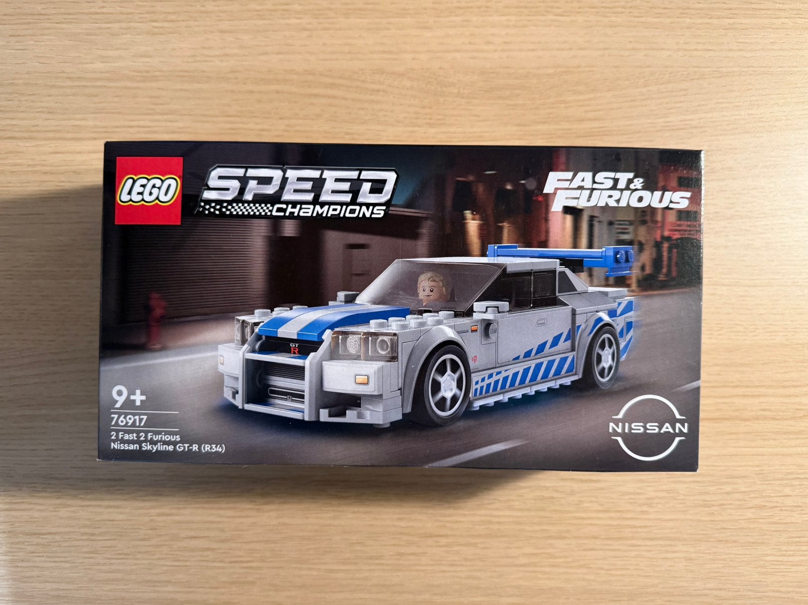 Lego 76917, Speed Champions Nissan Skyline, Fast and Furious, Lego, Nieuw, Compleet, Complete set