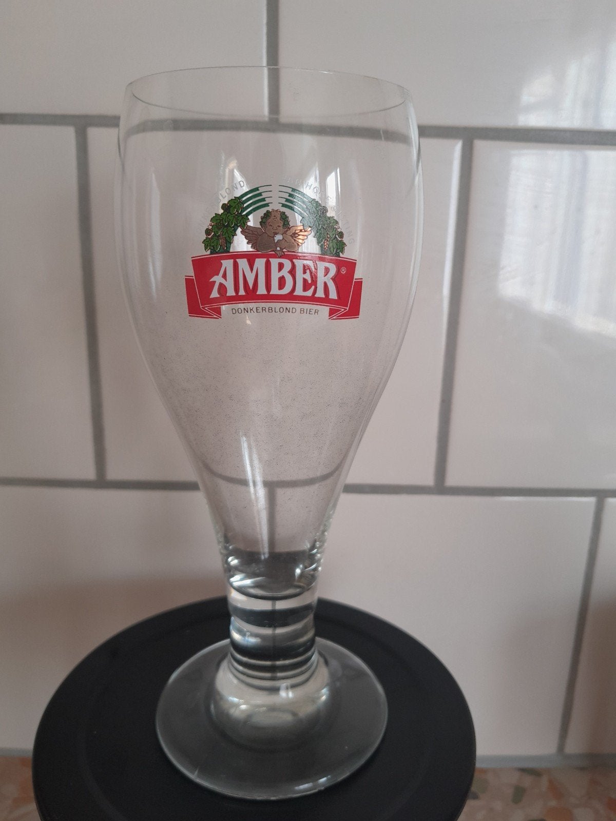 Amber Donkerblond Bierglas, Ophalen