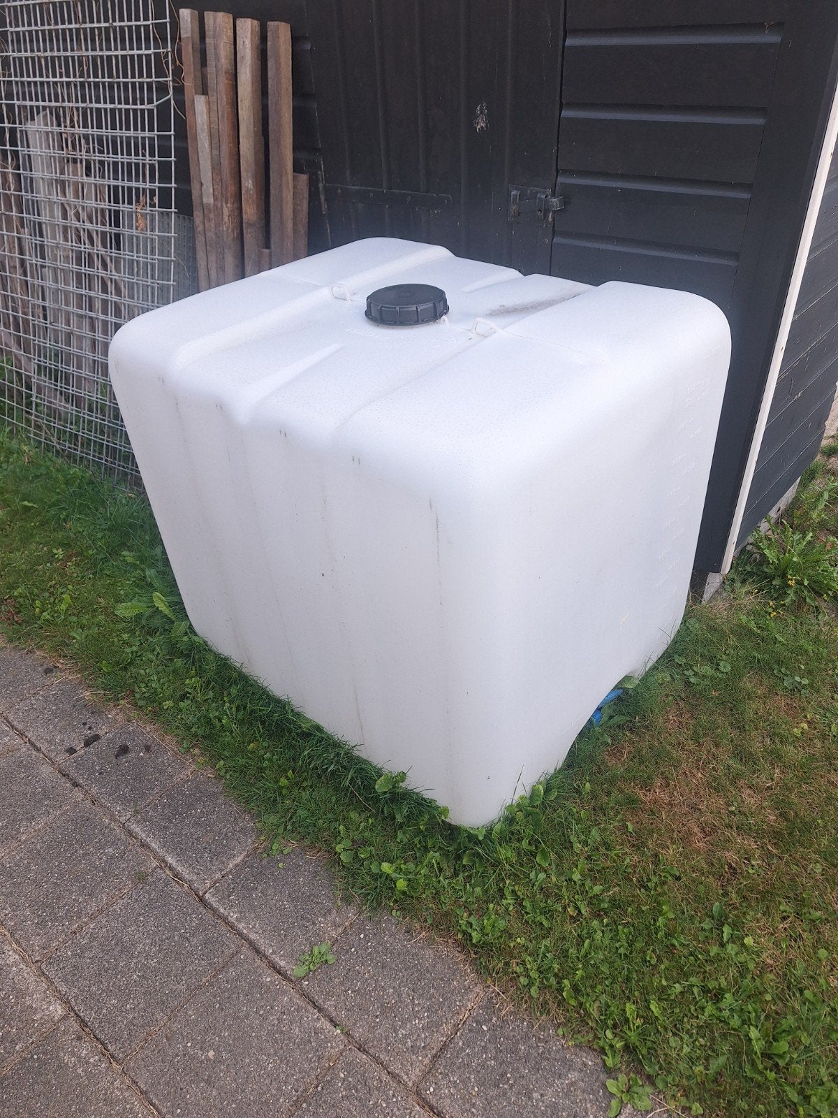 kunststof watertank/regenton, 1000 liter 3 stuks ibc, 150 liter of meer, Ophalen, Gebruikt, Kunststof