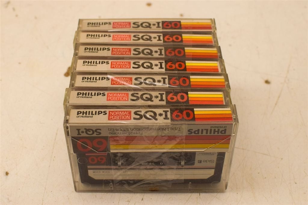 7 stuks Philips Cassettebandjes 49237, Cd's en Dvd's, Ophalen of Verzenden, Gebruikt, Overige genres, 1 bandje