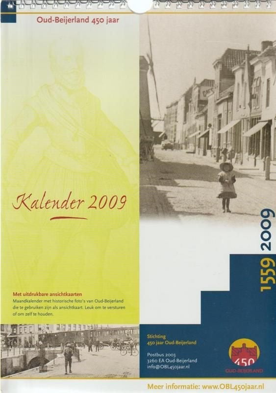 Oud-Beijerland # Kalender 2009., Diversen, Kalenders, Ophalen of Verzenden, Maandkalender, Nieuw