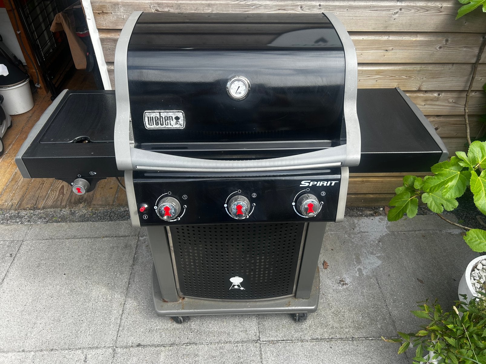 Weber Spirit gasbbq, Ophalen, Gebruikt