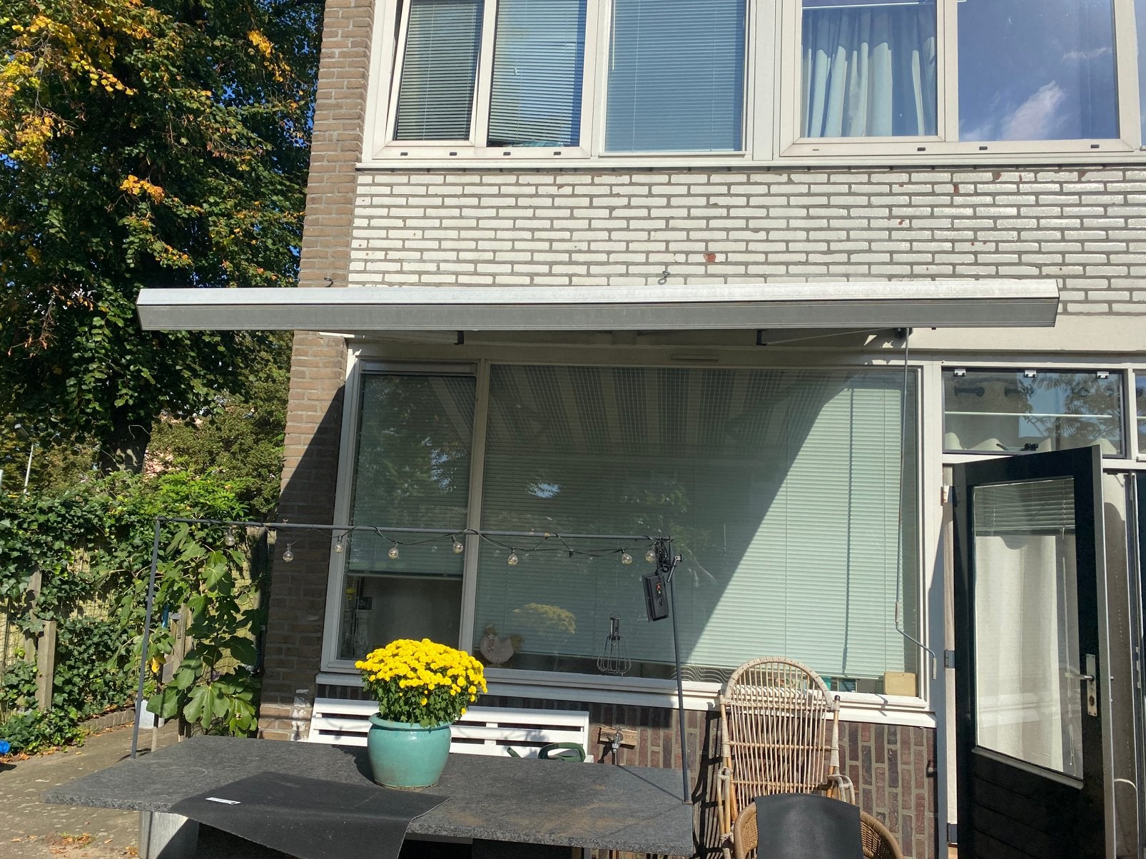Zonnescherm, Tuin en Terras, Ophalen, Gebruikt, 150 tot 300 cm, 250 cm tot 450 cm