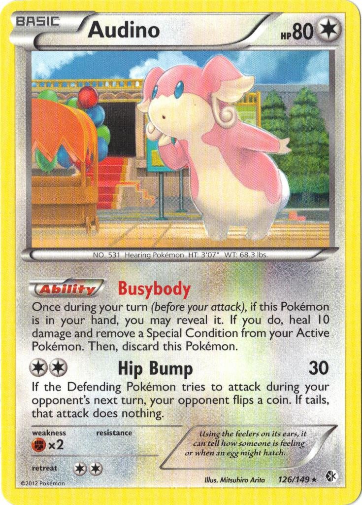 Boundaries Crossed,  Audino [rare] 126/149, Verzenden, Nieuw, Losse kaart