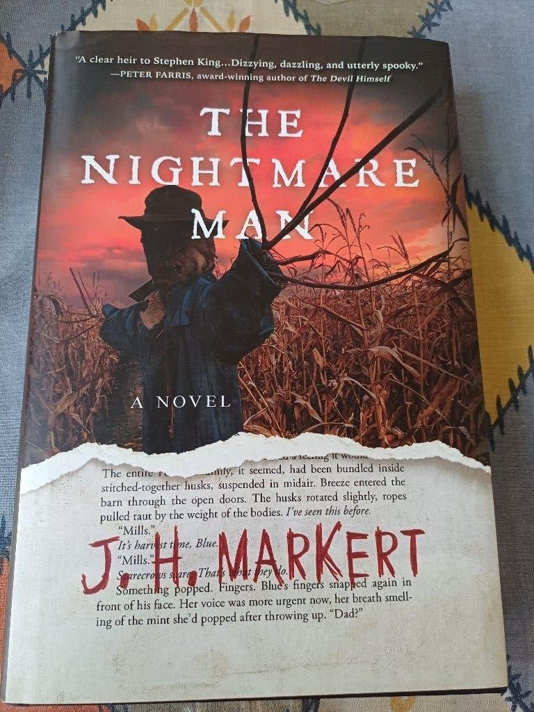 Markert The Nightmare Man Hardcover, Ophalen, Gelezen, Markert