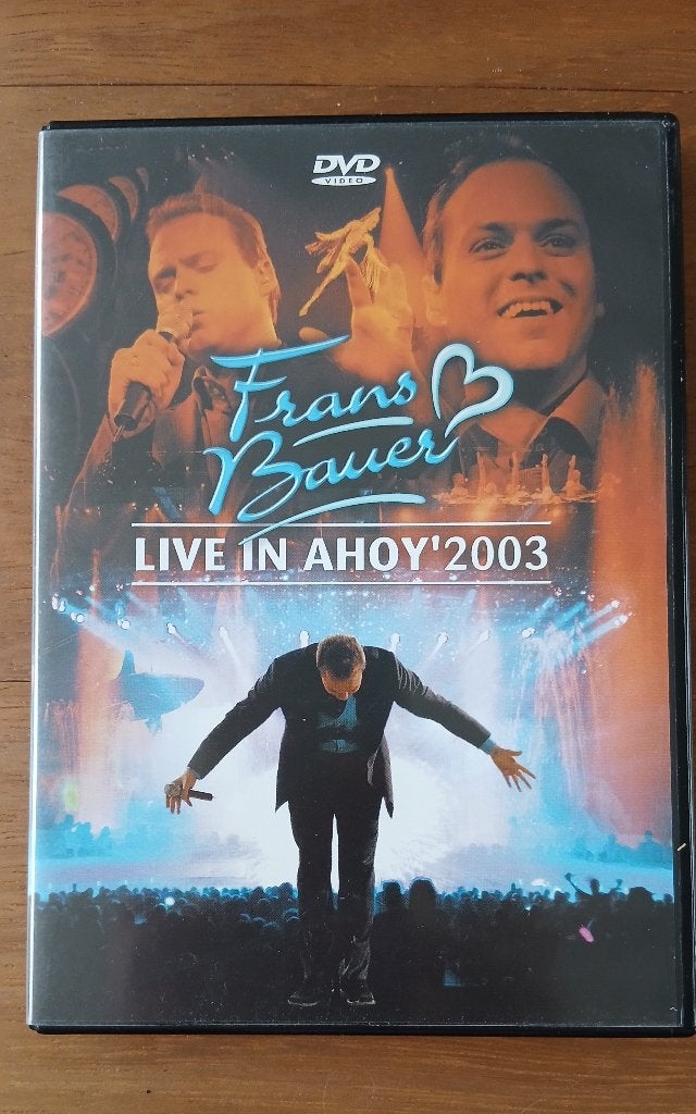 Frans Bauer live in Ahoy 2003, Alle leeftijden, Zo goed als nieuw, Concert, Ophalen of Verzenden