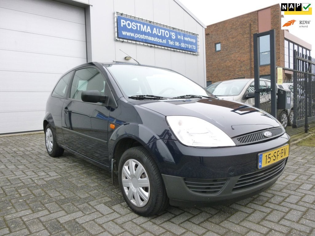 Ford Fiesta 1.3-8V Style, 1 eigenaar, lage km.stand NAP !, Auto's, 1299 cc, ABS, 4 cilinders, Blauw