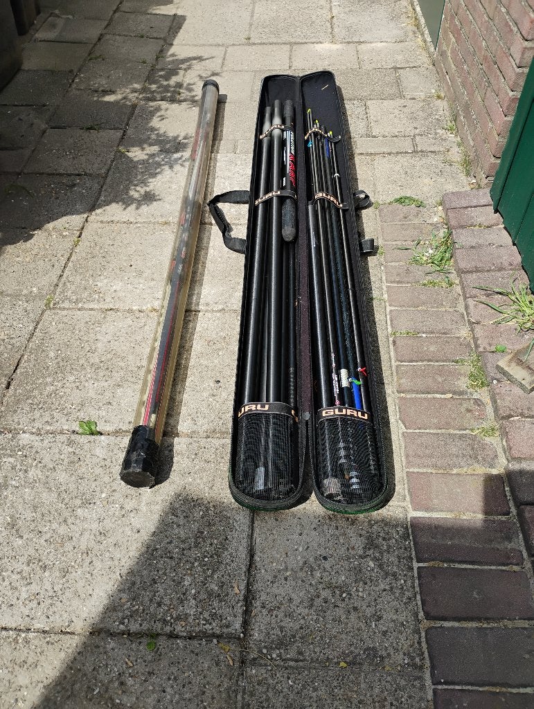 Colmic RBS Extreme 11,5m Pack – Met 5 Topsets, Watersport en Boten, Hengelsport | Witvissen, Ophalen, Gebruikt, Vaste hengel