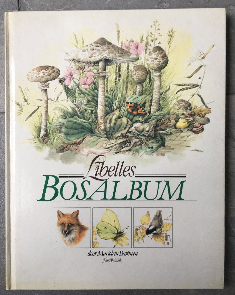Libelle's Bosalbum + Jonge Dierenalbum, Ophalen of Verzenden, Zo goed als nieuw, Natuur algemeen, Marjolein Bastin