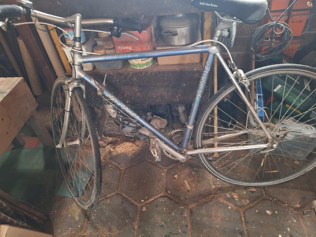 Jan Jansen vintage racefiets, 28 inch, Gebruikt, 10 tot 15 versnellingen, Heren