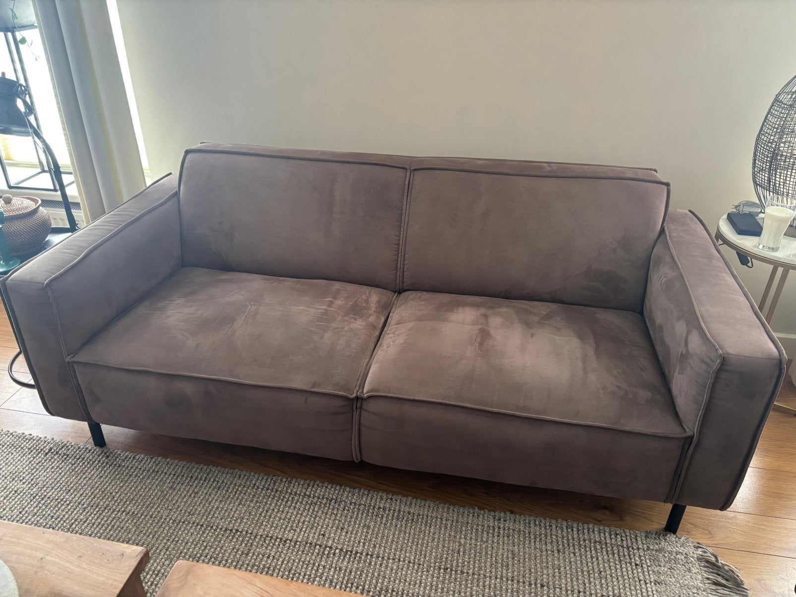 Bank 190x90x75, Ophalen, Gebruikt, 150 tot 200 cm, 75 tot 100 cm