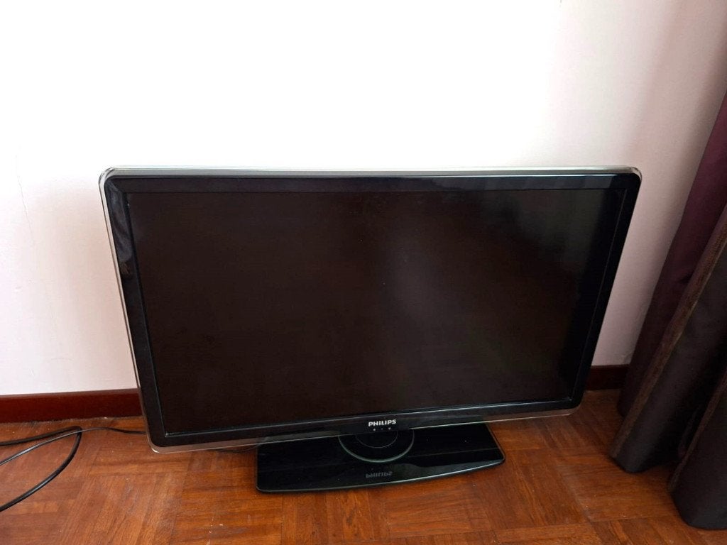 Philips tv 32 inch incl muurbeugel, Ophalen, Philips, Gebruikt, 50 Hz