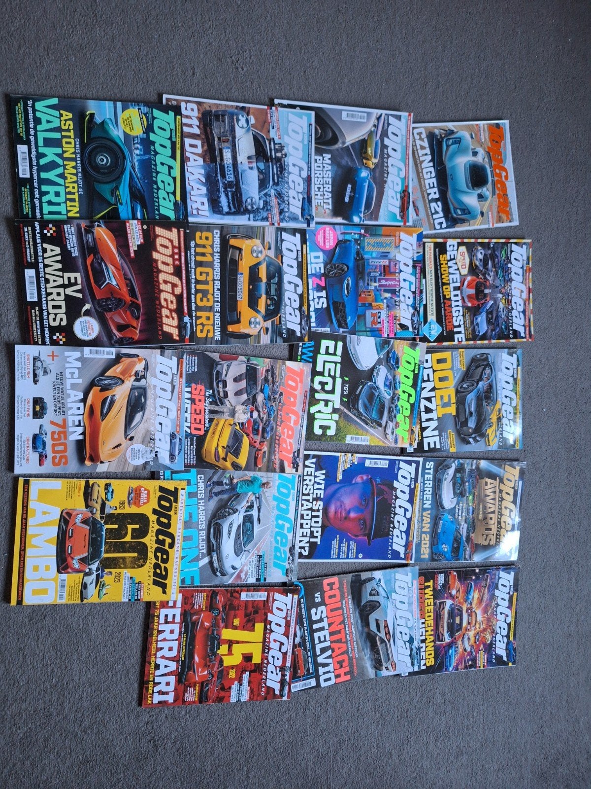Topgear, Ophalen